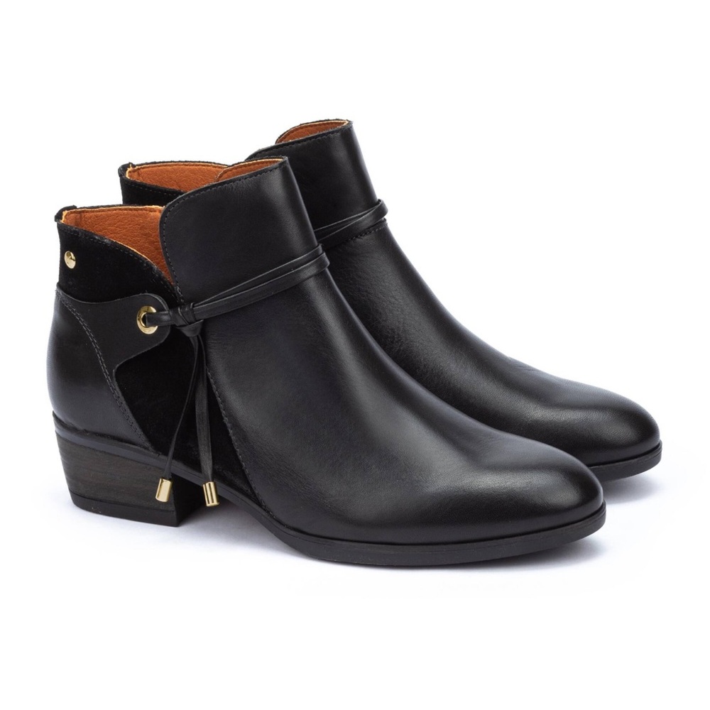 Pikolinos Black Ankle Boots